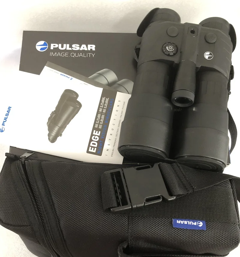 Бинокль Pulsar 75099 ночного видения Edge GS 3.5x50L для охоты 3.5X NV бинокль ночного видения Макс. 220 м