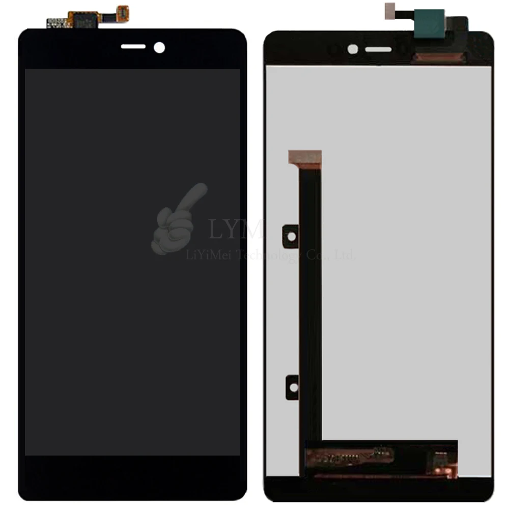 Черный ЖК + TP для Xiaomi Mi4C Mi 4C M4C 5.0 &quotЖК-Дисплей Сенсорный Экран Планшета Ассамблея