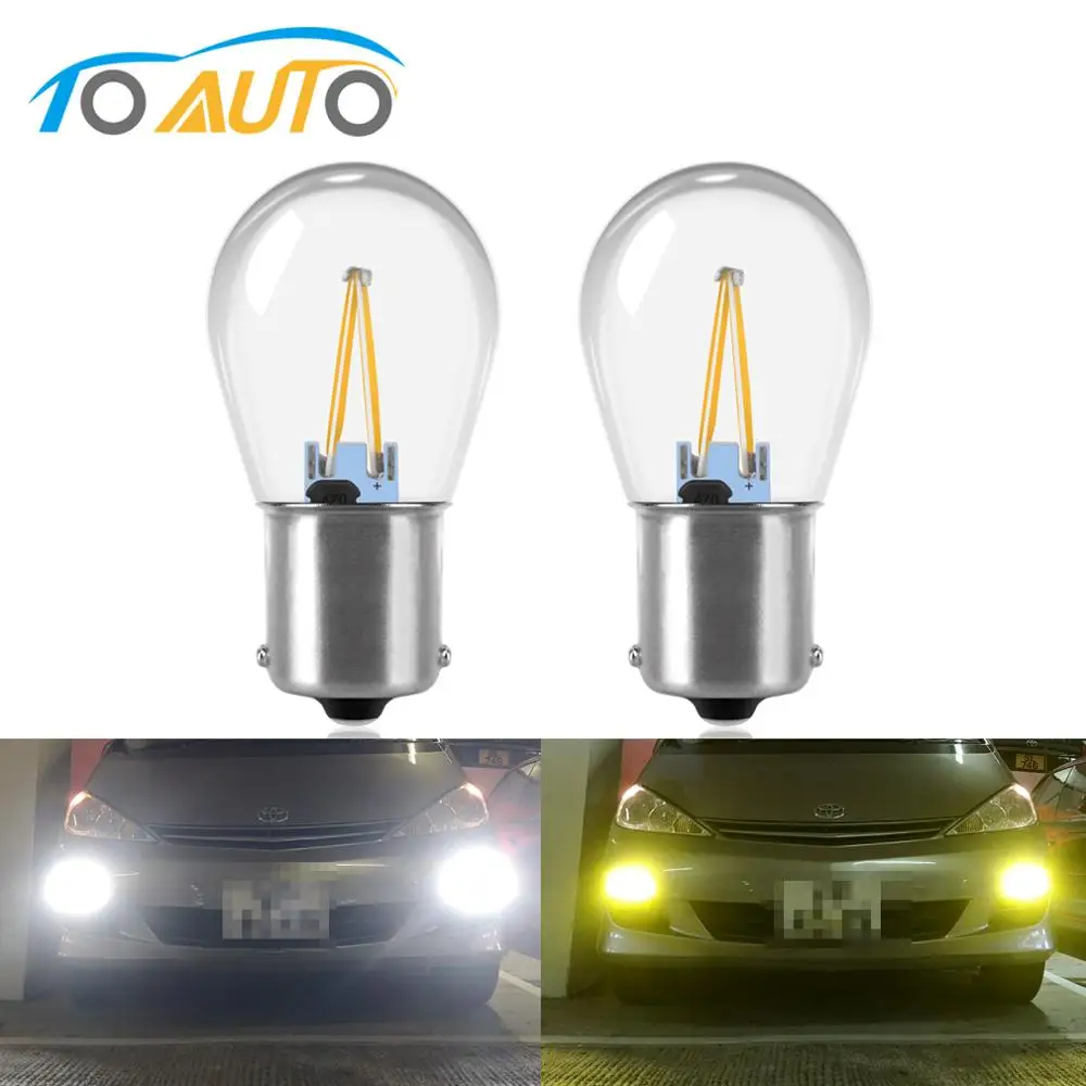 

2 шт., светодиодсветодиодный лампы P21W 1156 BA15S P21/5W 1157 BAY15D