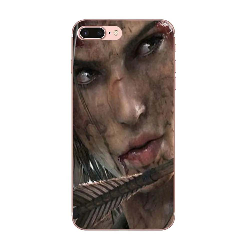 ТПУ 2017 новое поступление для Apple iPhone 4 4S 5 5C 5S SE 6 6S 7 8 Plus X XS Max XR Tomb Raider обои новейшие