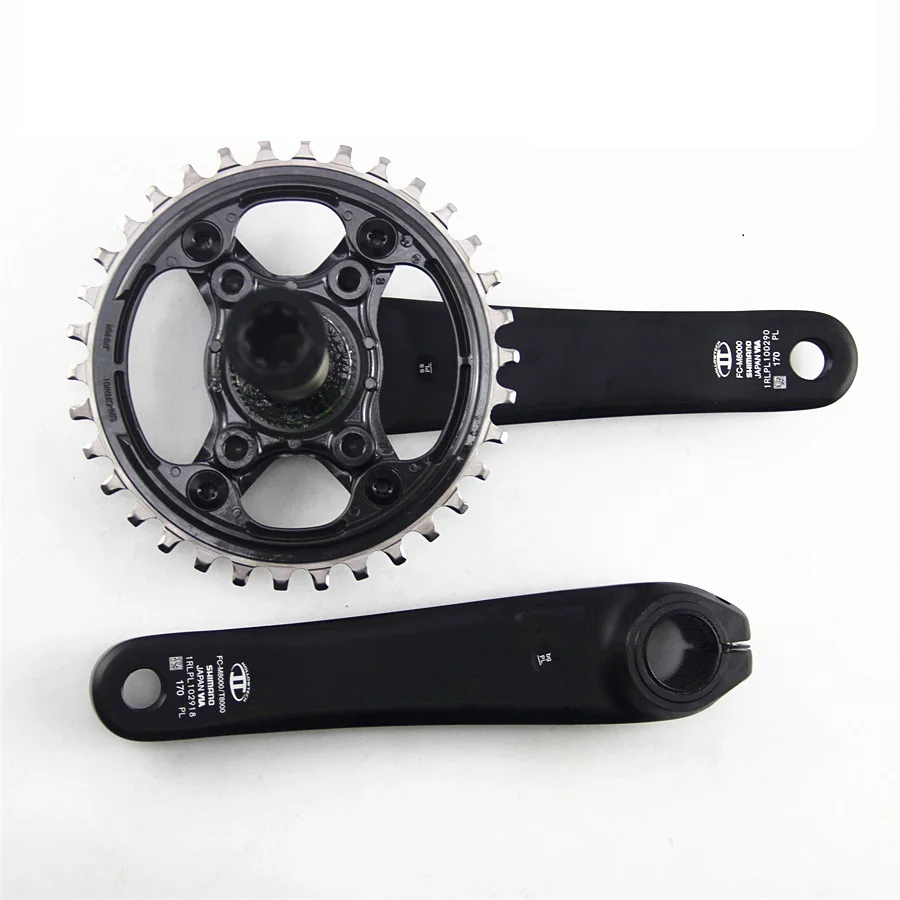 SHIMANO DEORE XT FC M8000 HOLLOWTECH II шатун M8000 шатун 1x11-скорость 30T 32T 34T 165 мм 170 мм 175 мм