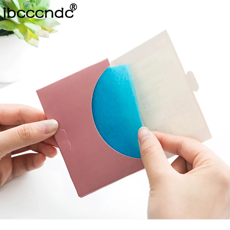 Косметическая Очищающая масляная бумага для лица бумажная s корейский милый