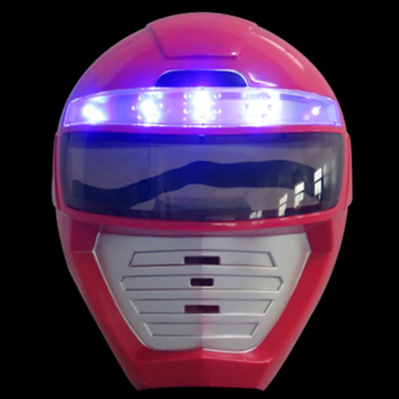 Новинка светящаяся маска для косплея GouGou Sentai Boukenger пластиковая с резинкой всех