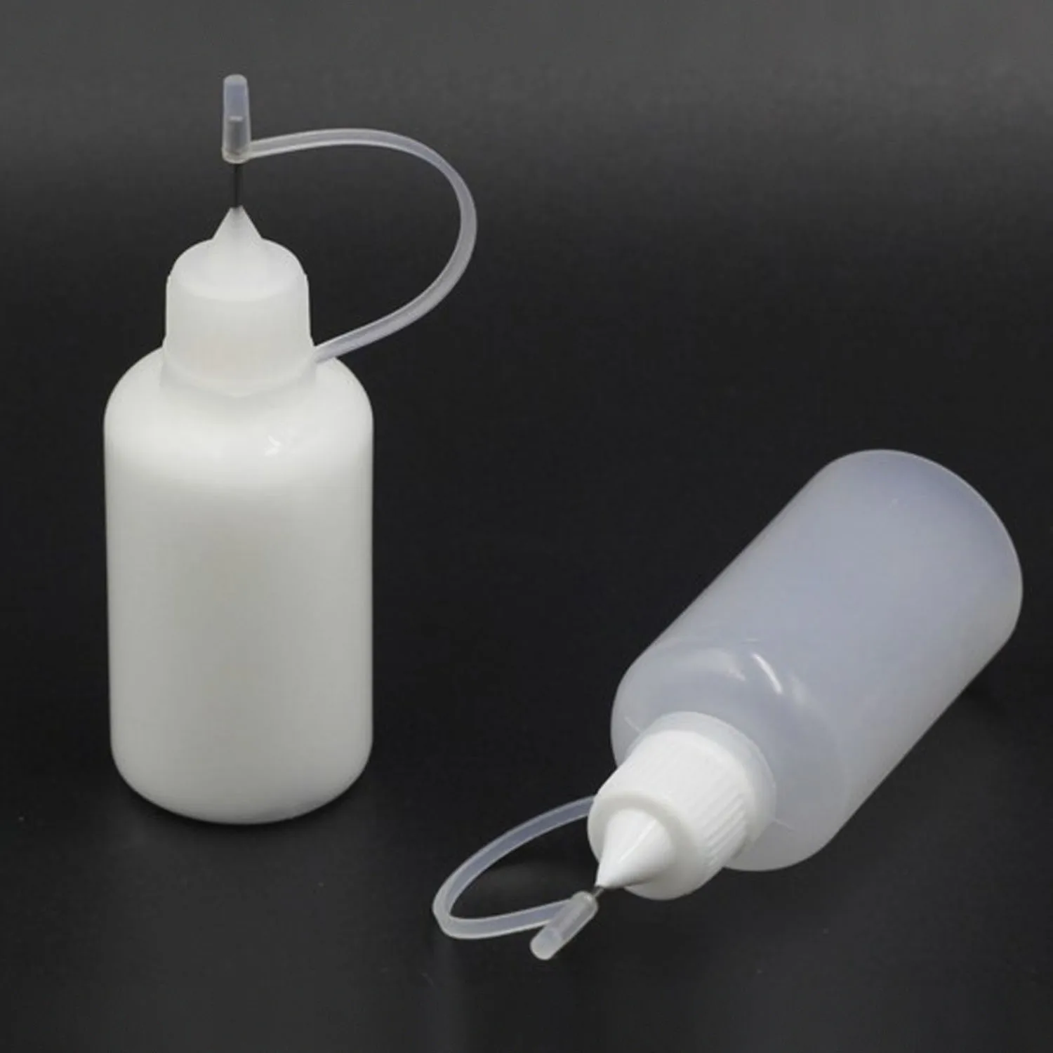 5pcs пустая прецизионный наконечник инструмент для нанесения клея флакон