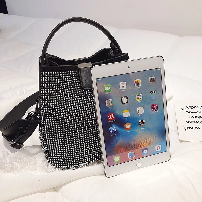 Женская сумка с двойным ремешком Bolsos Mujer из полиуретана и полиэстера элегантным