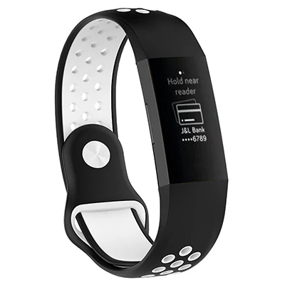 08 Цветной браслет для Fitbit Charge 3, спортивный силиконовый ремешок на запястье, подходит для bit Charge 2, умный Браслет, умные аксессуары - Цвет: 08