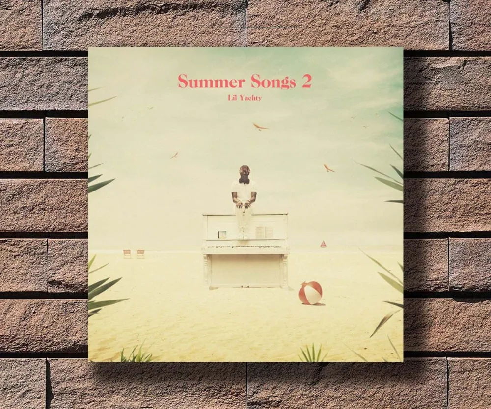 Обложка для альбома Y452 Lil Yachty Summer Songs 2 горячая фотография украшение 16x16 24x24 27x27