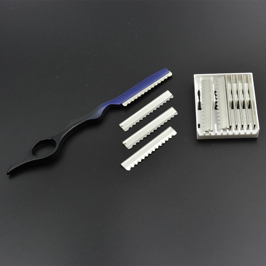 Острые лезвия для бритвы нержавеющая сталь стрижки волос парикмахерские