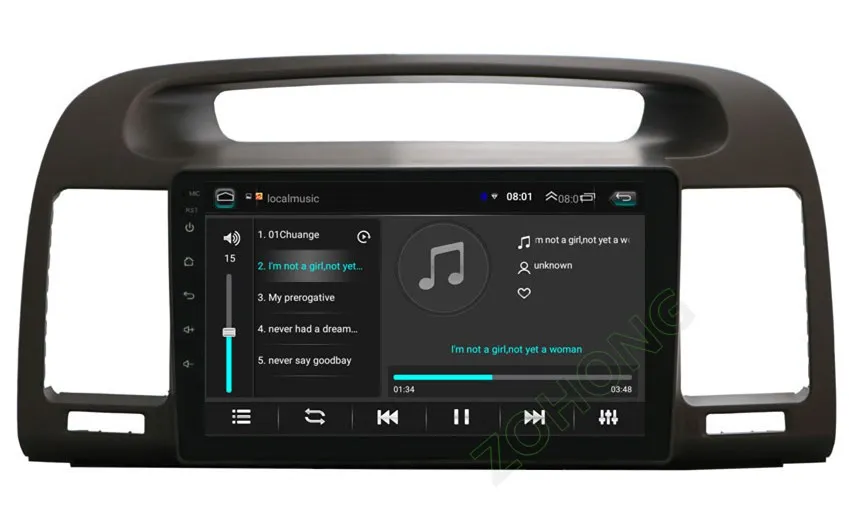 4G DSP 2.5D Android9.0 Автомобильный мультимедийный dvd-плеер для Toyota Camry V30 2002 2003 2004 2005 2006 Автомобильный gps навигатор Авто радио карта