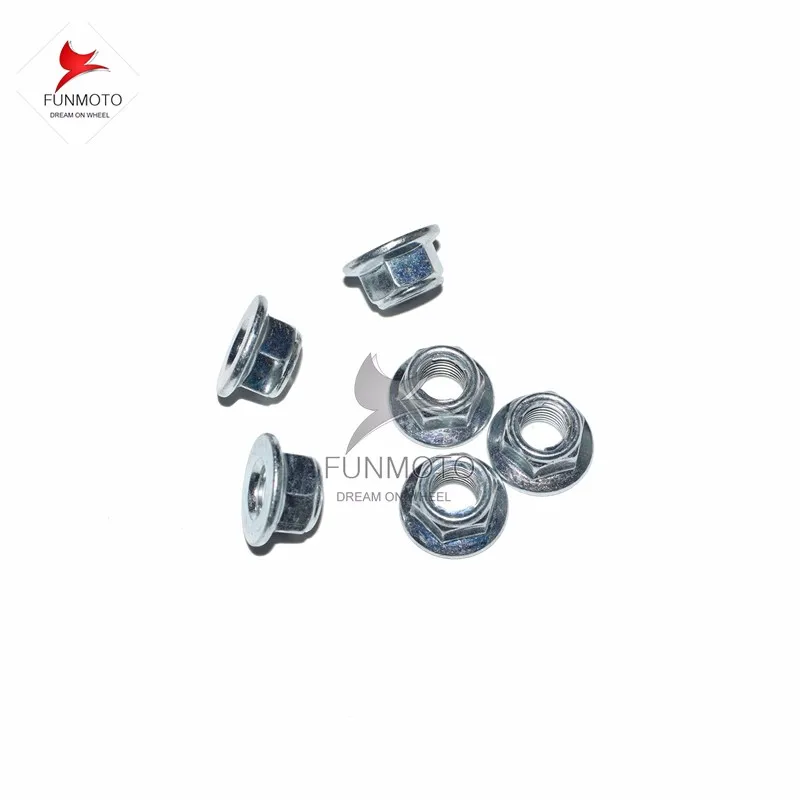 M10X1.25 гайка CFMOTO cfatv/QUAD части, часть No.30204-102810 Одна сумка для торжественных событий в комплекте 6 шт. гайка
