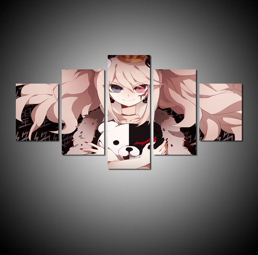 Японский видео игры постер на стену Danganronpa настенная живопись холст с рисунком