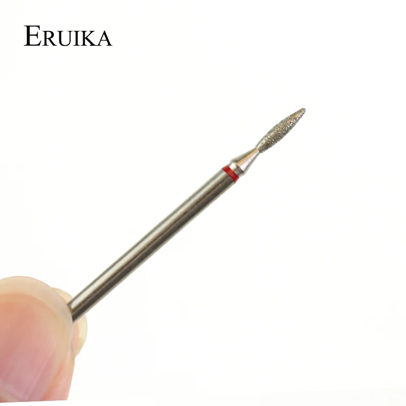 ERUIKA 6 шт. набор Алмазных фрез для ногтей, фрезы, фрезы, роторные фрезы для электрического станка, аксессуары для маникюра