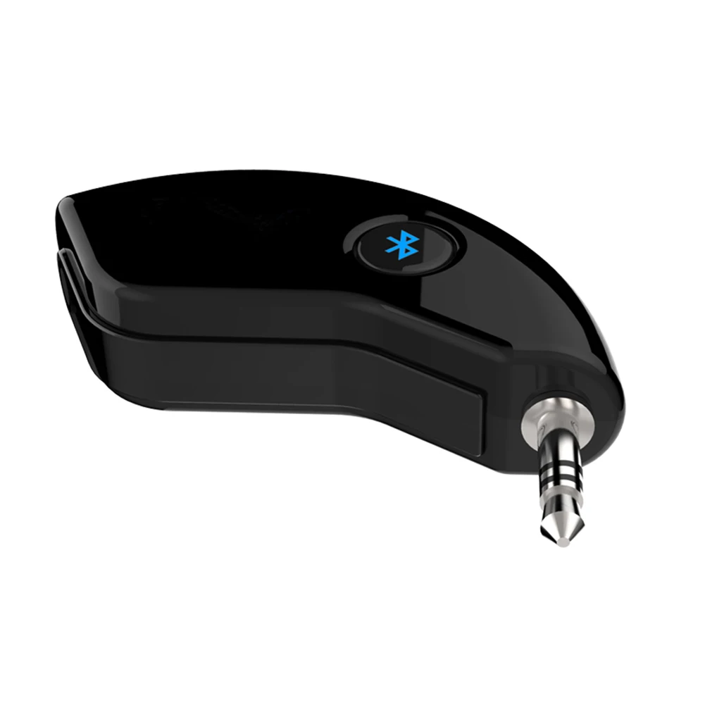 Мини Bluetooth автомобильный комплект приемник громкой связи 3 5 мм AUX Выход адаптер