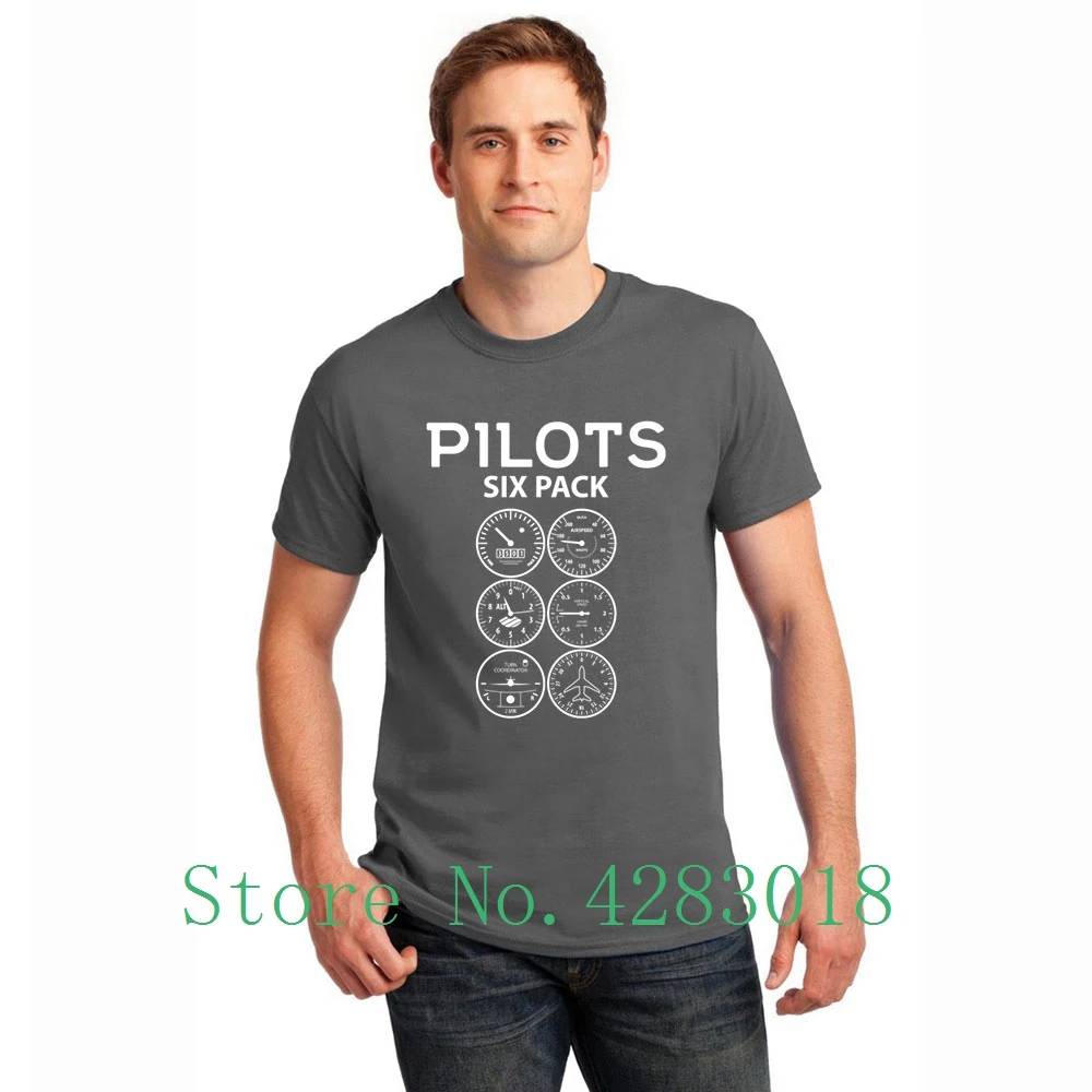 Подарочная футболка с коротким рукавом Pilots Sixpack трикотажная Мужская Sunlight Camisetas S