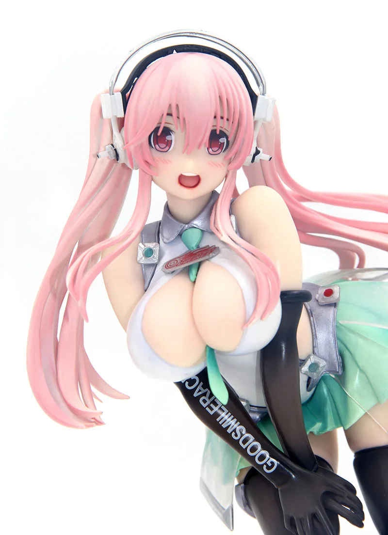 20cm Super Sonico the Animation Racing girl Action Figure Collectible Movie Anime Character Model Toys doll toy gift | Игрушки и хобби