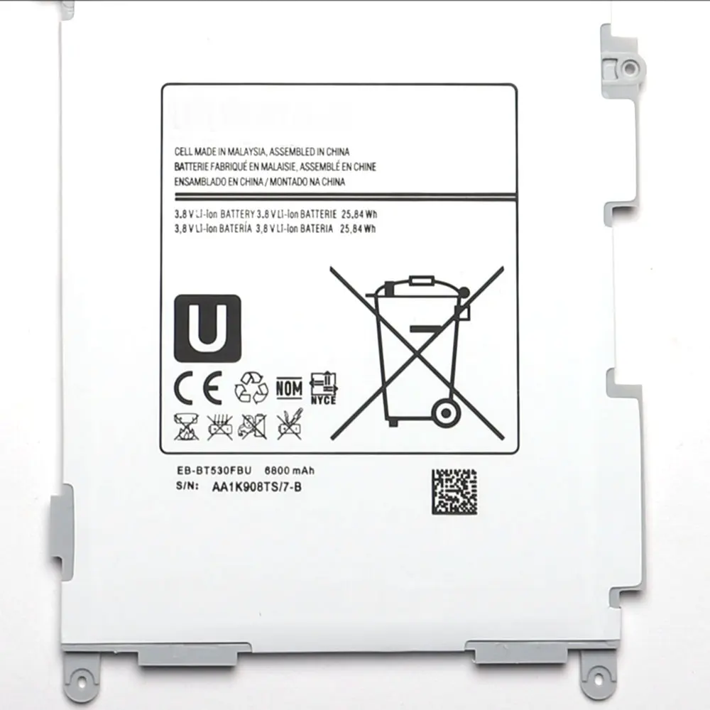 Запасная литий-ионная аккумуляторная батарея для Samsung Galaxy Tab4 Tab 4 EB-BT530FBU T533 T535 T531 T537