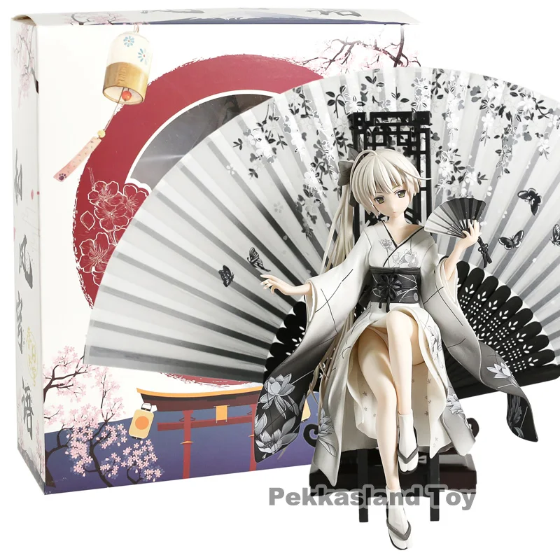 Yosuga no Sora кимоно Касугано Ver. Коллекционная модель игрушки из ПВХ|Игровые фигурки и