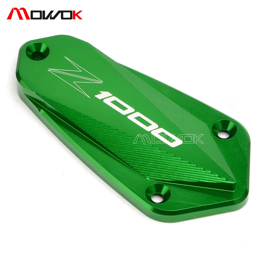 

Для Kawasaki Z1000 2010 2011 2012 2013 2014 2015 2016 2017 CNC алюминиевая передняя Крышка Резервуара тормозной жидкости черный зеленый красный цвет