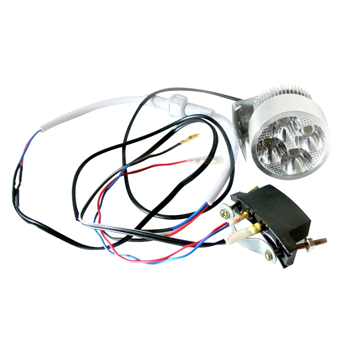12V 4 LED прожектор головной свет лампа трансформатор для мотоцикла|Боковые зеркала