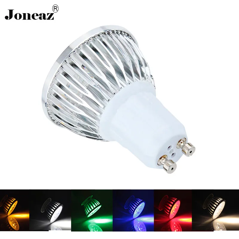 Ampoule GU10 rgb Светодиодная лампа 110 В 220 bombillas потолочный прожектор с регулируемой