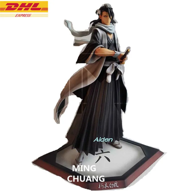 11 &quotСтатуя отбеливатель бюст Кучики Бьякуя полная длина портрет Senbonzakura GK Учиха