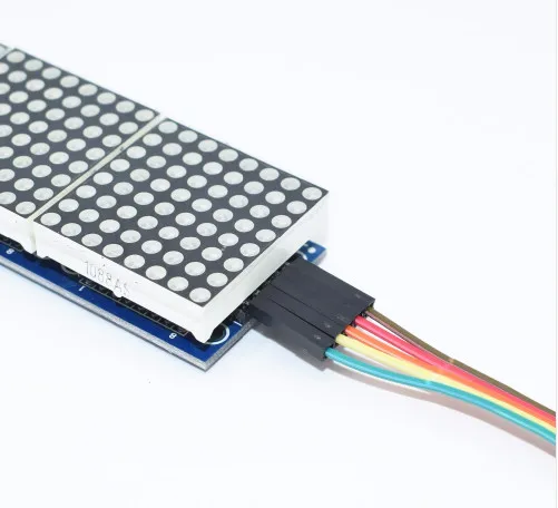 10 шт. MAX7219 матричный модуль микроконтроллер 4 в одном дисплее|max7219 dot matrix module|display