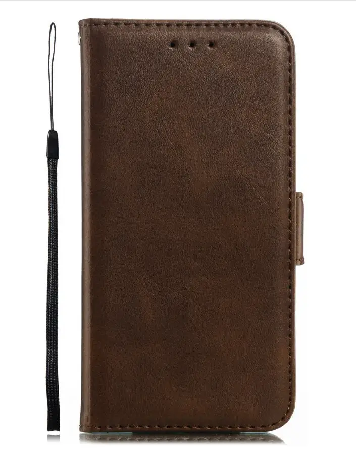 Brown Роскошный чехол-бумажник чехол для samsung S10 Note 9 8 S9 S8 плюс модные Fundas для Galaxy M20 M10 S7 S6 край A10 A20 A30 A40 A50 A70 - Цвет: Brown