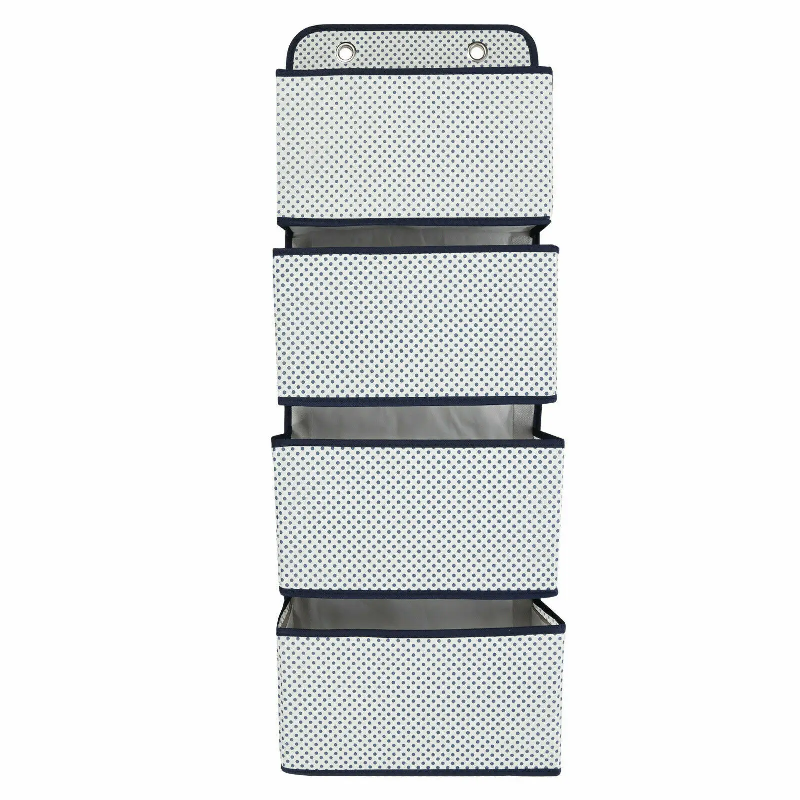 4 кармана настенный дверной подвесной мешок для хранения из хлопка и льна