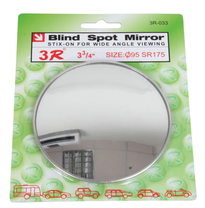 Автомобильное зеркало заднего вида для слепых зон 1 пара 4 дюйма|spot mirror|car blind spot