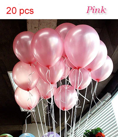 25pcs pink 25 шт./лот шарики для свадьбы латекс 10 дюймов утолщение жемчуг красочные воздушные шары на день рождения украшения мяч Дети Детские вечерние шары - Цвет: 25pcs pink