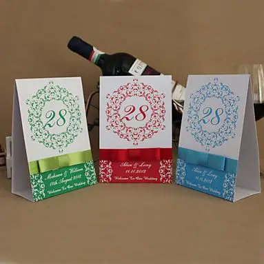 Бесплатная Доставка Персонализированные Таблица Номер Карты/Свадебные