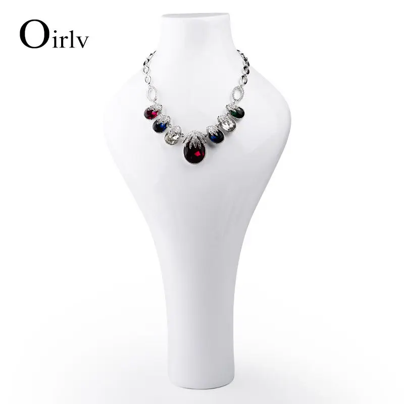 Oirlv Бесплатная доставка Белый Смола hand rack jewelry Кольцо braclet держатель дисплея |