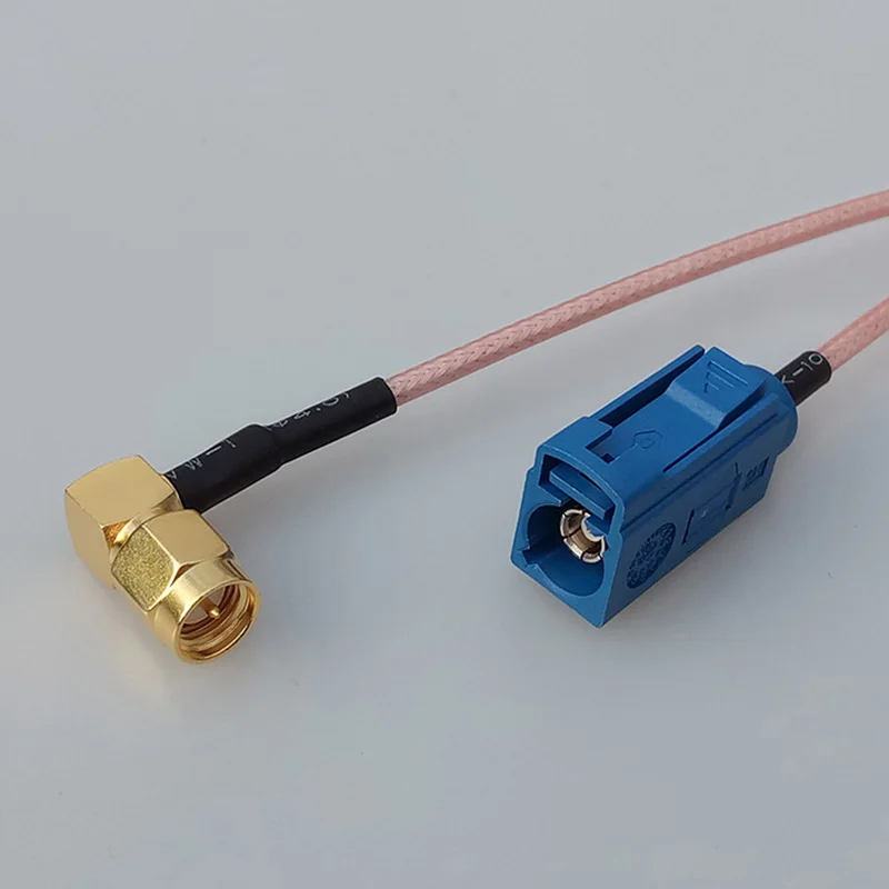 Gps Navi кабель удлинитель и адаптер Fakra C женский switch SMA Мужской правый угол Пигтейл