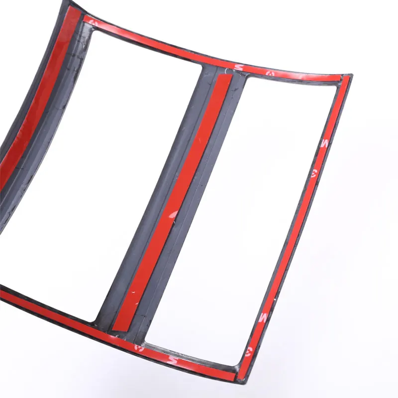 Углеродное волокно подкладке аксессуар Abs Пластик сзади ряд Кондиционер Выход