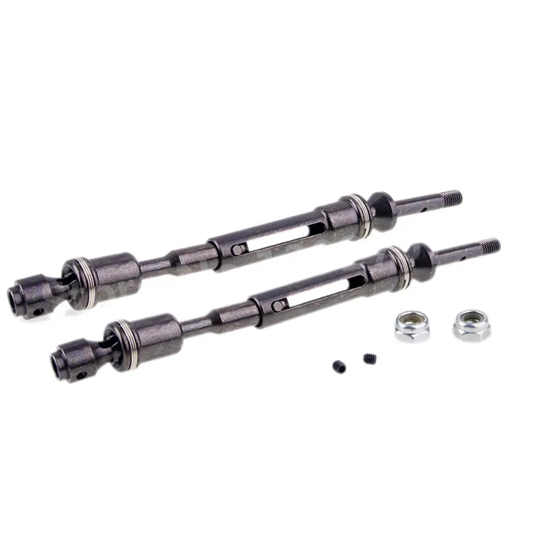 2 шт. RC автомобиль обновленная ЧАСТЬ Алюминиевый Сплав передний задний