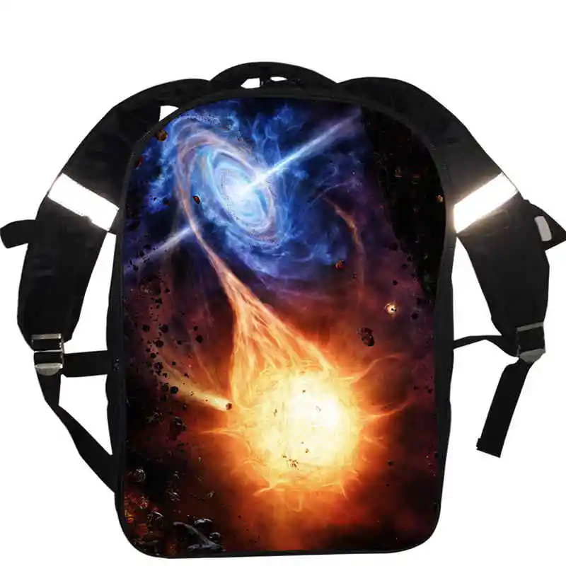 Сделанный на заказ рюкзак с принтом Галактики Космический корабль Вселенная