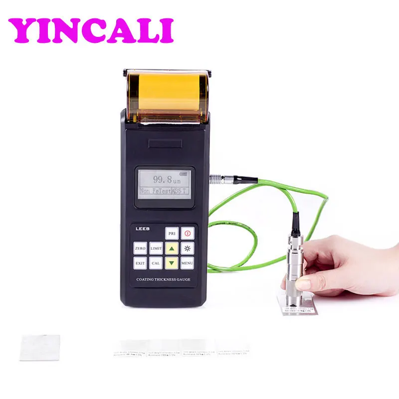 Тестер толщины покрытия печати Leeb242 Встроенный принтер работает по принципу