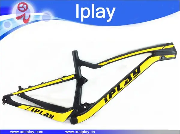 Дизайн IPLAY 29 полная подвесная рама из углеродного волокна 650B mtb рама 27,5 er рама для горного велосипеда UD матовая 148*12 мм через ось