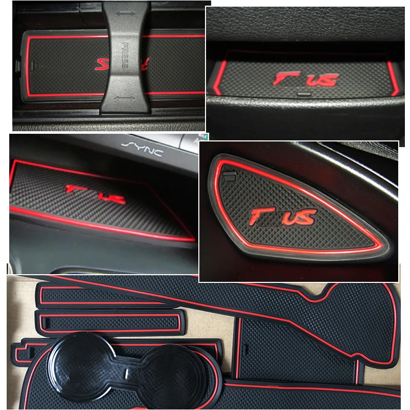 Противоскользящий коврик для разъема ворот резиновые подставки Ford Focus 4 MK4 2019 2020