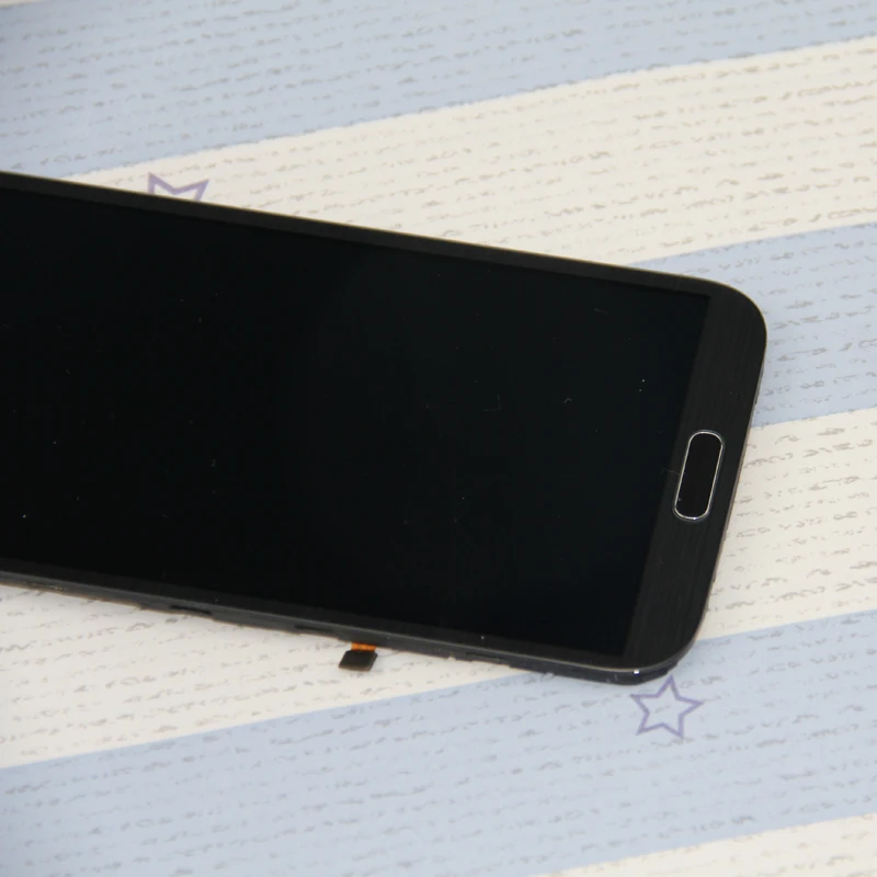 Телефон lcd s Замена для samsung Galaxy Note 2 Note2 N7105 с рамкой дисплей сенсорный экран в сборе