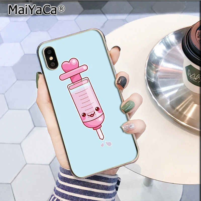 A15 MaiYaCa мультфильм медицина медсестры доктор стоматолога персонализированный Телефон чехол для iPhone 5 5S SE 6 6S Plus 7 8 XR X XS MAX Shell - Цвет: A15