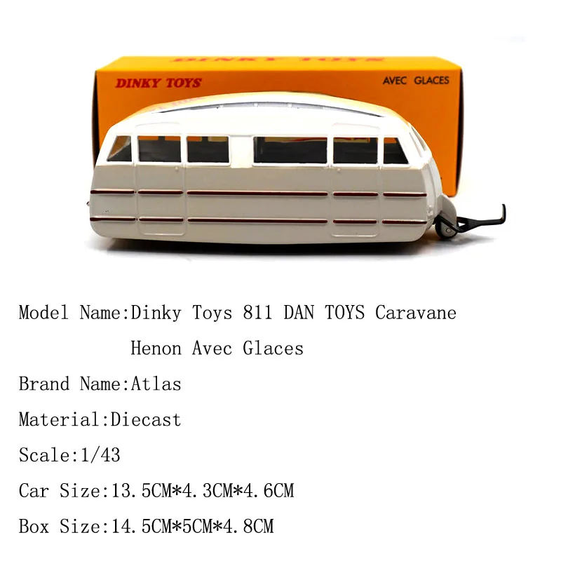 Dinky Toys 811 1:43 Atlas Dinky Toys 24O Studebaker Coupe 811 Caravane 39A Packard 564 563 Miroitier Estafette Renault Diecast игрушки модели автомобилей - Цвет: Dinky Toys 811
