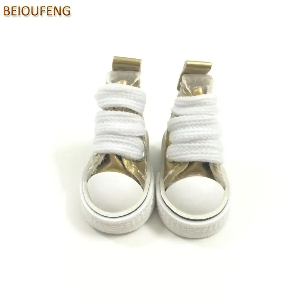 Beioufeng 3.8 см кукла Сапоги и ботинки для девочек для Блит игрушки куклы, 1/8 BJD Обувь для Блит azone кукла, pu Спортивная обувь Сапоги и ботинки для девочек со шнурками для Куклы
