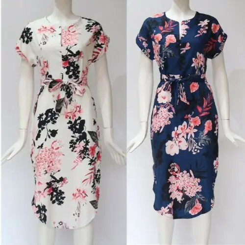 Женское пляжное платье с цветочным принтом модные летние платья в стиле бохо