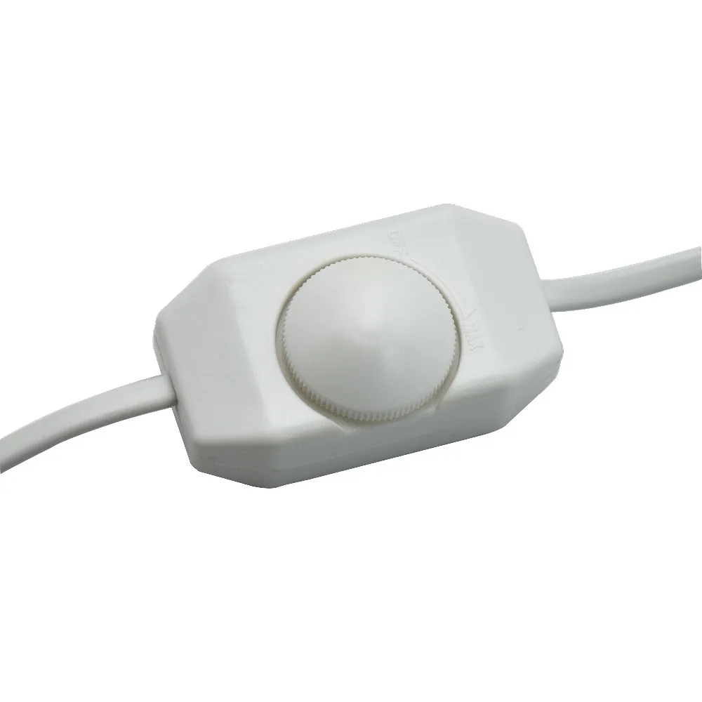 110 В 2*0 75 мм2 переключатель регулятор яркости лампы Кабель US Plug VDE Электрический