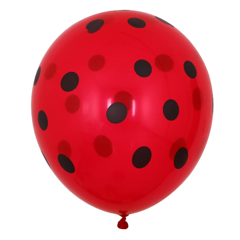 10 шт божья коровка Черное Красное Пятно горошек латексные шары globos Микки Минни вечерние подарки на день рождения воздушные шары Свадебный декор