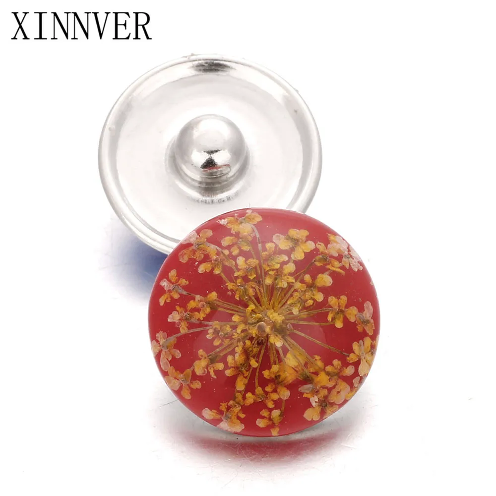 10 шт./лот 9 видов цветов разноцветные полимерные цветы 18 мм кнопки для женщин