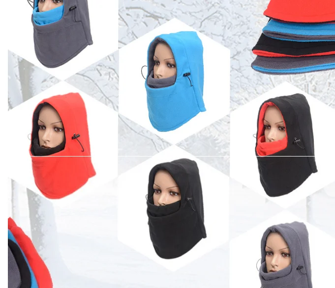 Флисовые теплые велосипедные шапки winterstopper, ветрозащитная термальная маска для лица, спорта, лыж, бега, велосипеда, шеи, шапки, Головной Платок для мужчин