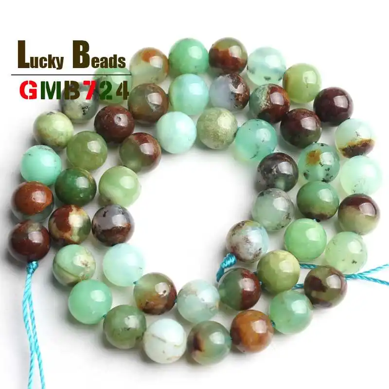 Круглые Бусины Из хризопразы бусины из натурального камня россыпью подвеска для