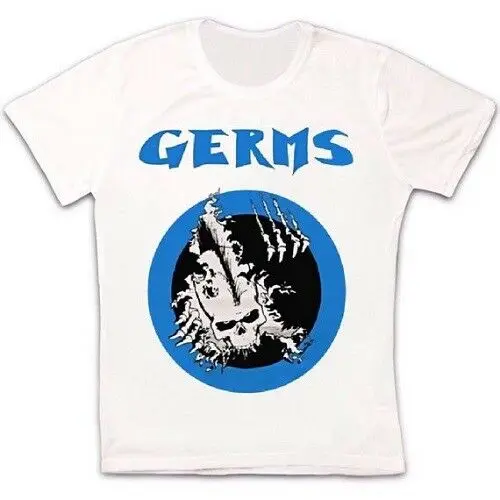 The Germs панк рок ретро винтажная хипстерская унисекс футболка 118|Мужские футболки| |